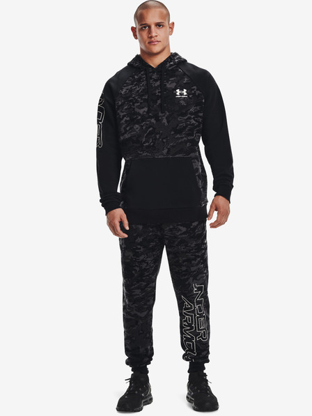 Under Armour Férfi melegítők Under Armour RIVAL FLC CAMO SCRIPT JGR