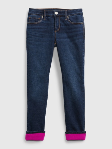 GAP Dětské zateplené džíny skinny GAP