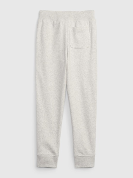 GAP Gyerek fleece sportnadrág logóval army GAP