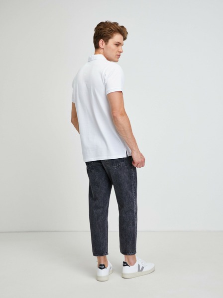 ALPINE PRO Fehér férfi Alpine Pro Sedar póló pólóing