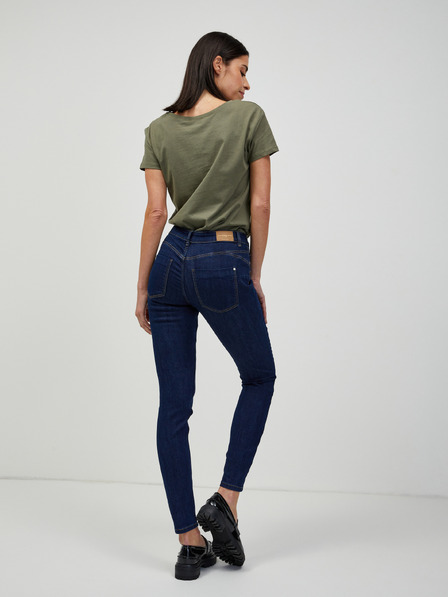 Orsay ORSAY sötétkék push up skinny fit farmer