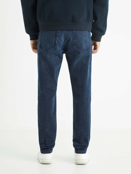 Celio Sötétkék férfi slim fit farmernadrág Celio C25 Bostone