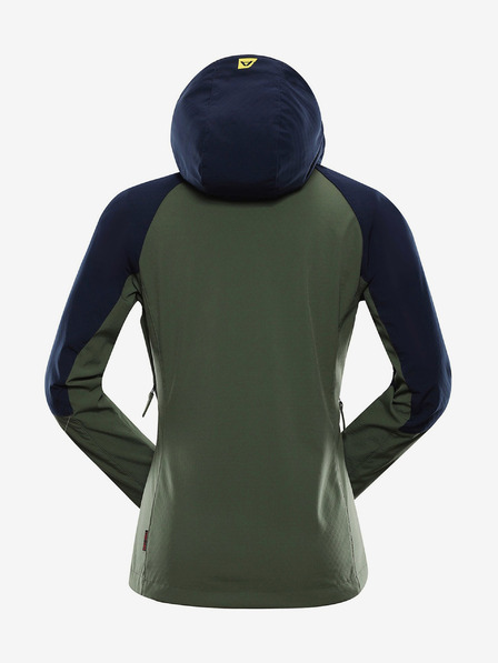 ALPINE PRO Női softshell kabát membránnal ALPINE PRO LANCA zöld