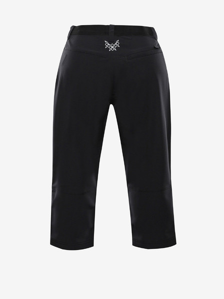 ALPINE PRO Női softshell capri ALPINE PRO WEDERA fekete