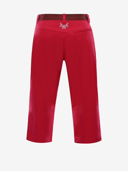 ALPINE PRO Női softshell capri ALPINE PRO WEDERA pink