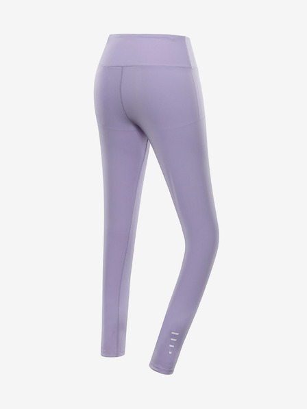 ALPINE PRO Gyorsan száradó női leggings ALPINE PRO LENCA lila