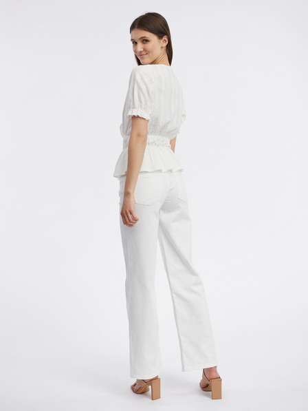 Orsay ORSAY fehér női mintás blúz ORSAY