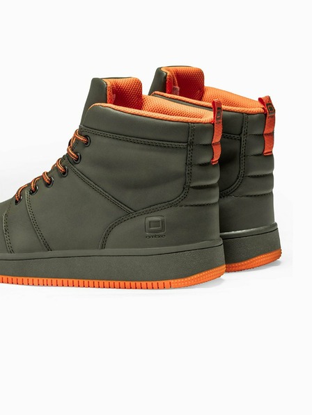Ombre Clothing Khaki színű férfi bokacipő T311