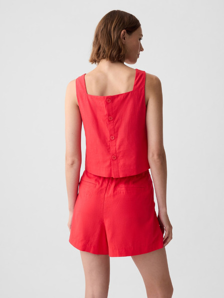 GAP Crop top lenkeverékből GAP