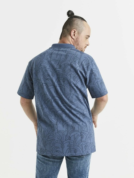 Celio Kék férfi mintás póló póló Celio