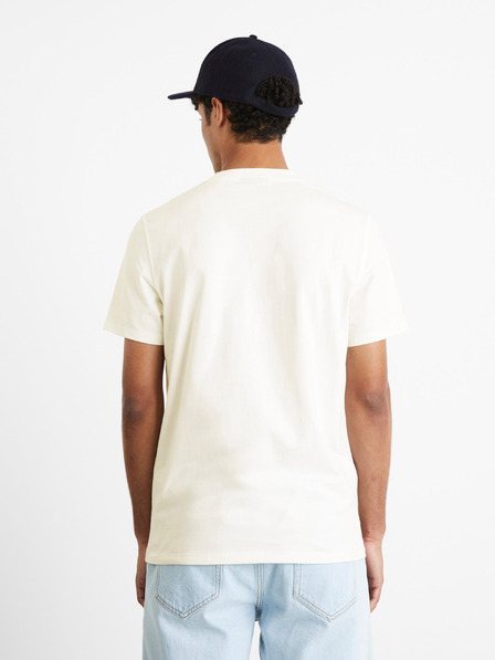 Celio Sárga-fehér férfi Celio Berkeley egyetemi póló