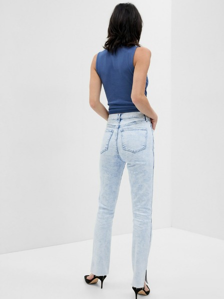 GAP High Rise Slim Vintage Split-Hem farmer GAP