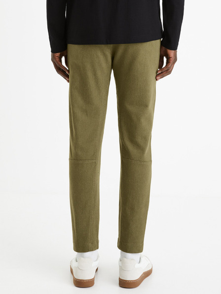 Celio Khaki színű férfi rövidnadrág Celio Fodamso