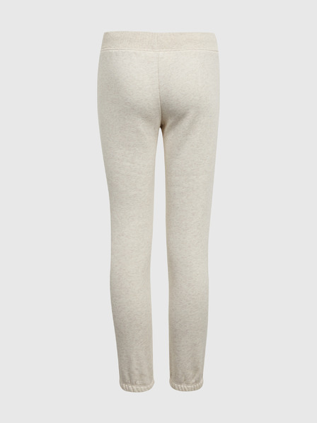 GAP Gyerek fleece sportnadrág logóval army GAP