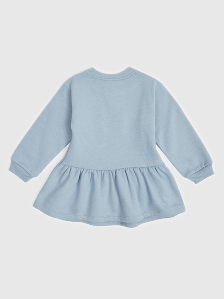GAP Baby mikinás ruha logóval GAP