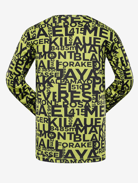 ALPINE PRO Világoszöld férfi funkciós póló ALPINE PRO Lous