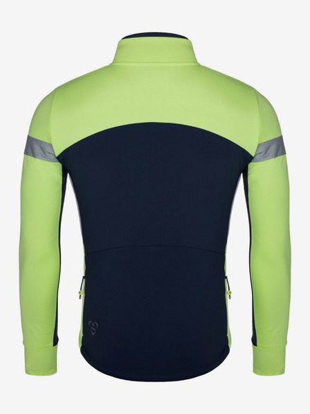 Kilpi Neonzöld férfi kerékpáros softshell dzseki Kilpi Velover-M