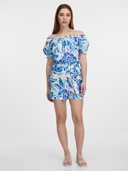 Orsay ORSAY világoskék női mintás rövidnadrág