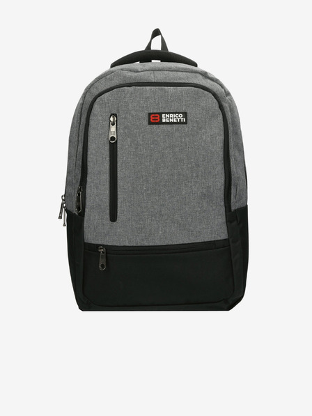 Enrico Benetti Hátizsák Enrico Benetti Hamburg 15" notebook hátizsák Világosszürke