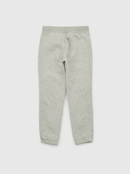 GAP Gyerek fleece sportnadrág logóval army GAP
