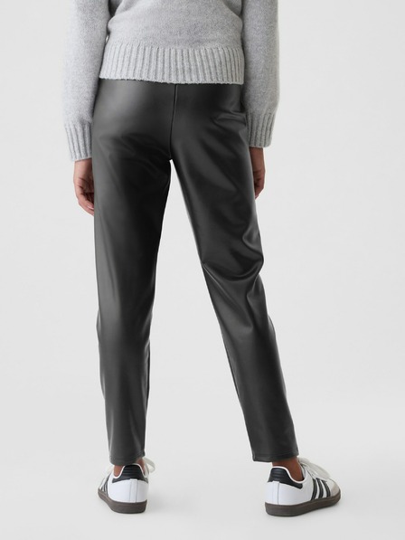 GAP Gyerek műbőr leggings GAP