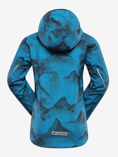 ALPINE PRO Kék gyermek softshell kabát membránnal Alpine Pro Ezoro kék gyerek kabát