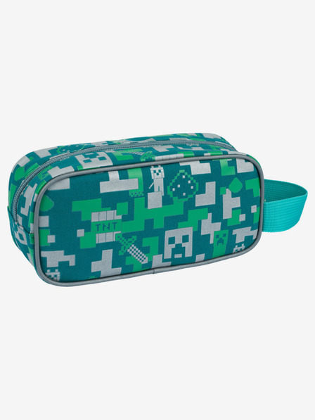 BAAGL Zöld tolltartó Baagl Minecraft Silver Creeper ezüst kúszó