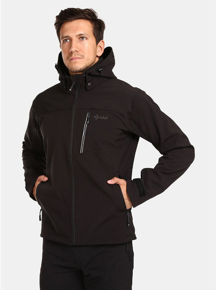 Kilpi Férfi softshell dzseki Kilpi RAVIO-M Fekete