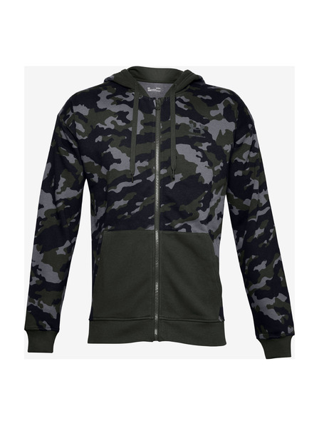 Under Armour Férfi felső Under Armour Rival Fleece Camo FZ