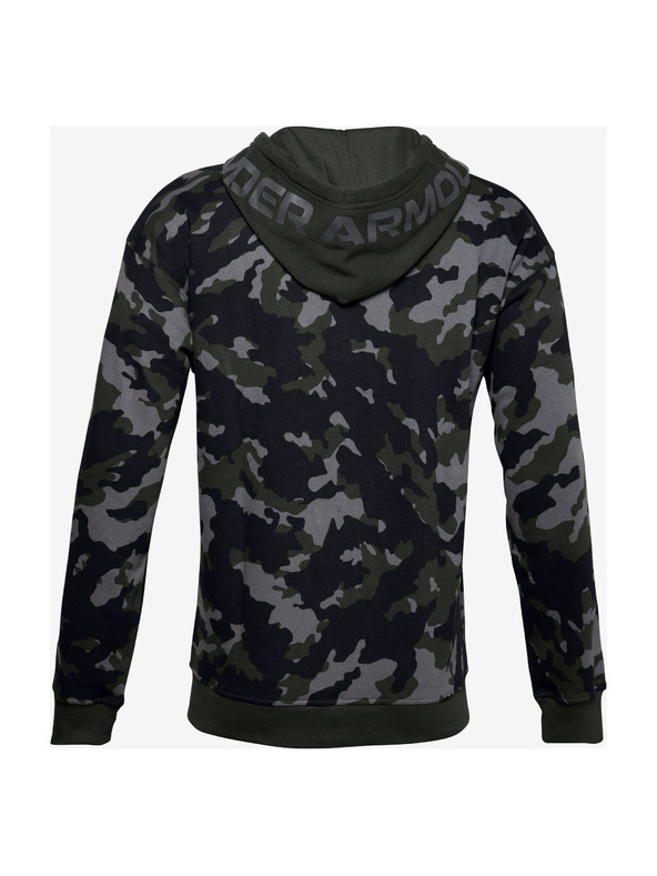 Under Armour Férfi felső Under Armour Rival Fleece Camo FZ