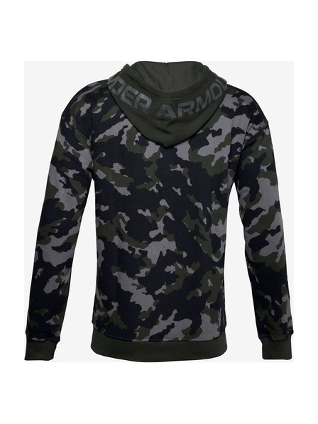 Under Armour Férfi felső Under Armour Rival Fleece Camo FZ