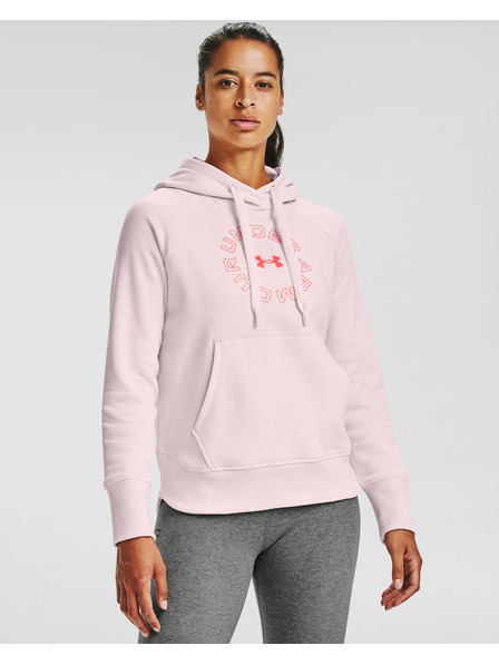 Under Armour Női felső Under Armour Rival Fleece Metallic Hoodie