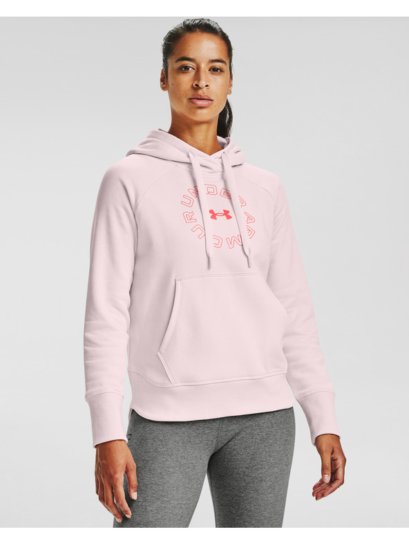 Under Armour Női felső Under Armour Rival Fleece Metallic Hoodie