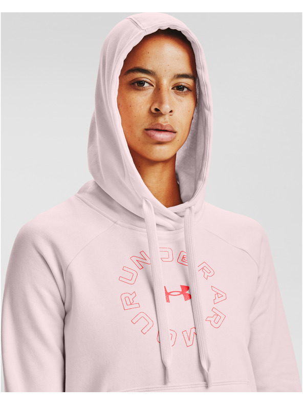 Under Armour Női felső Under Armour Rival Fleece Metallic Hoodie