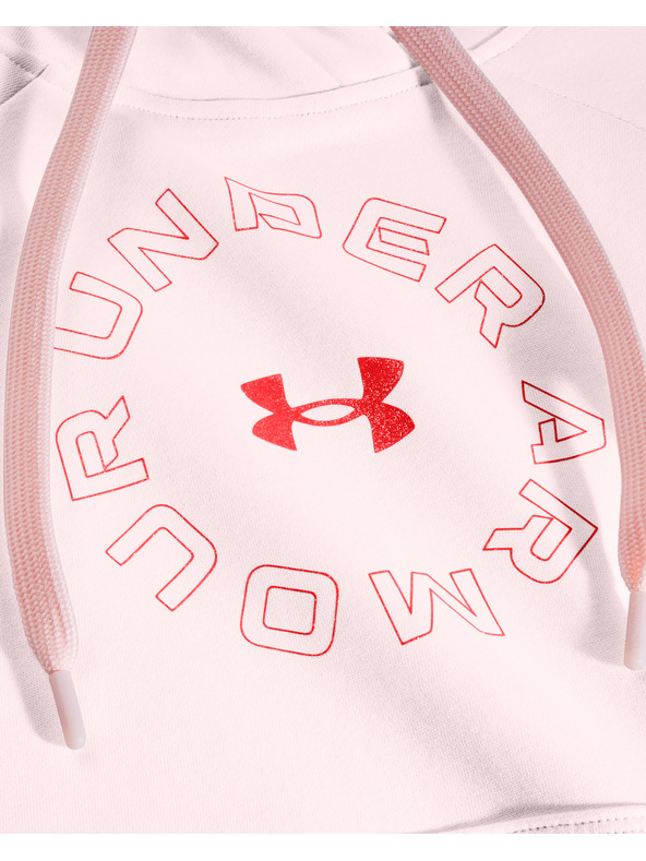 Under Armour Női felső Under Armour Rival Fleece Metallic Hoodie