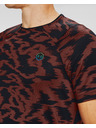 Under Armour Férfi póló Under Armour HG Rush Fitted SS Printed