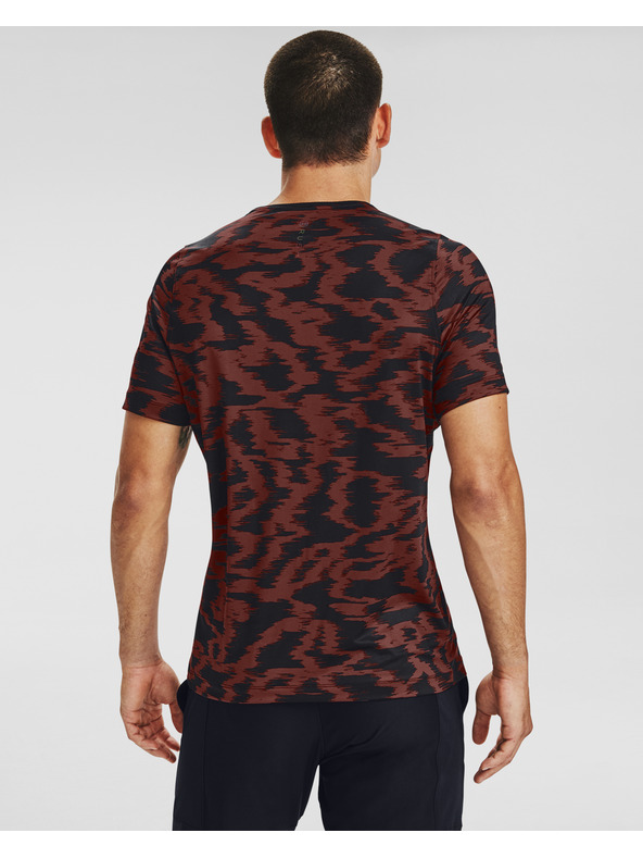 Under Armour Férfi póló Under Armour HG Rush Fitted SS Printed
