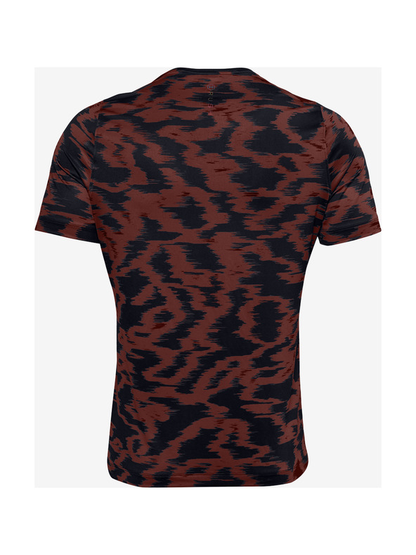 Under Armour Férfi póló Under Armour HG Rush Fitted SS Printed