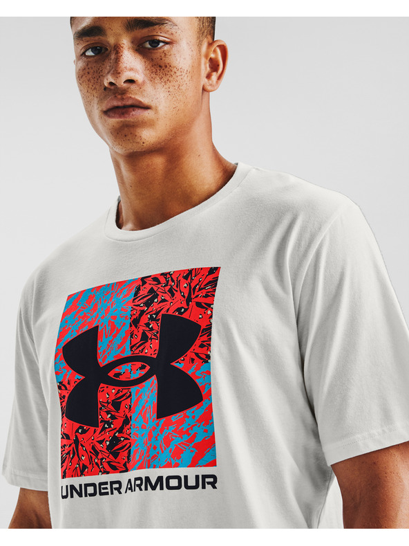 Under Armour Férfi póló Under Armour SHATTERED BOX LOGO SS