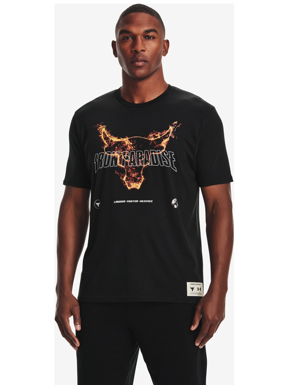 Under Armour Project Rock Rock Fire Póló