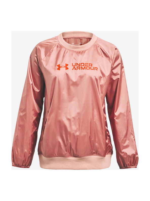Under Armour Női felső Under Armour Recover Storm Woven Shine Crew