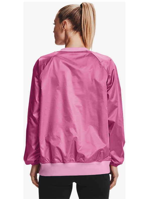 Under Armour Női felső Under Armour Recover Storm Woven Shine Crew