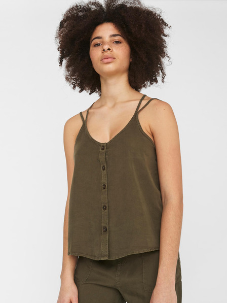 Noisy May Khaki színű, gombos felső Noisy May Maisie