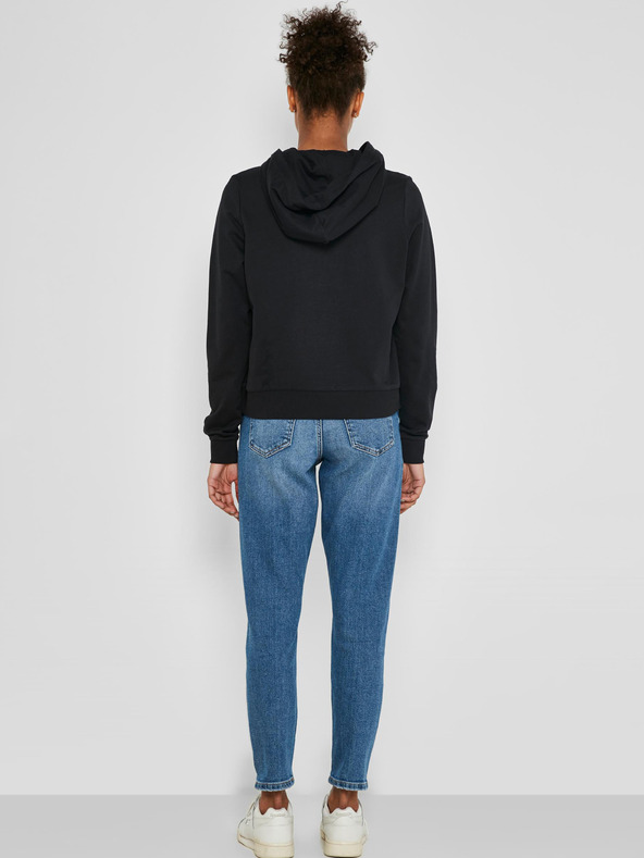 Noisy May Fekete kapucnis pulóver Noisy May Fame