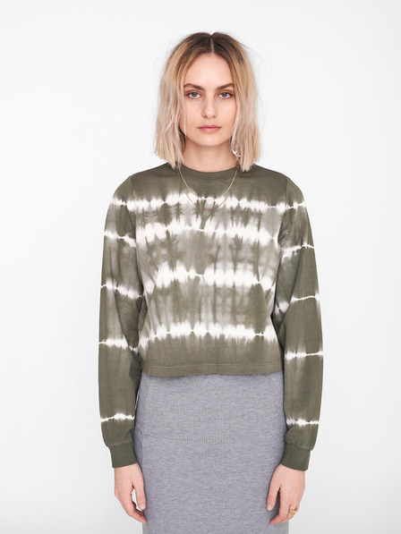 Noisy May Khaki színű, mintás pulóver Noisy May Joan Joan