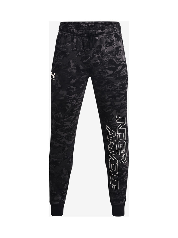 Under Armour Férfi melegítők Under Armour RIVAL FLC CAMO SCRIPT JGR