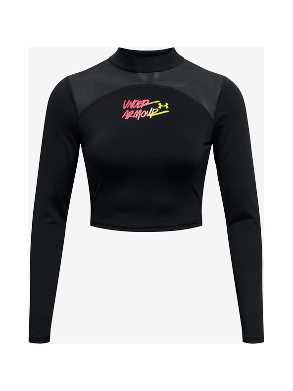 Under Armour Női póló Under Armour  HG Q3 Crop Mockneck