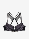 DORINA Lila és fekete csipke melltartó DORINA Vibrant