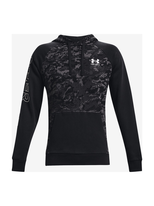 Under Armour Férfi felső Under Armour RIVAL FLC CAMO SCRIPT HD
