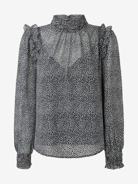 Pepe Jeans Fehér-fekete női mintás blúz Pepe Jeans Anais Pepe Jeans Anais